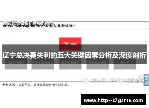辽宁总决赛失利的五大关键因素分析及深度剖析
